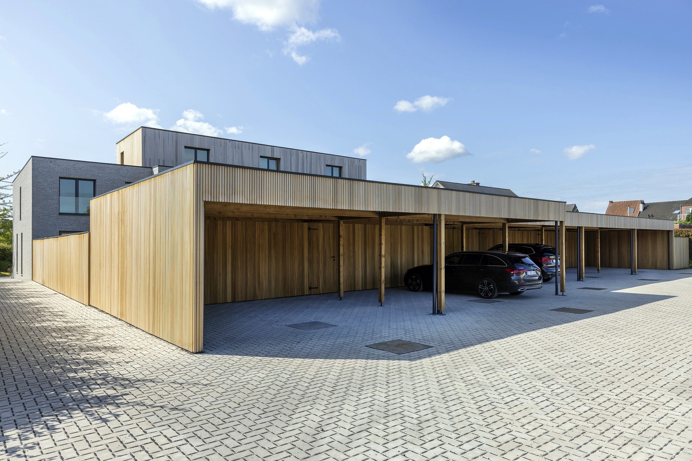 Carports in hout